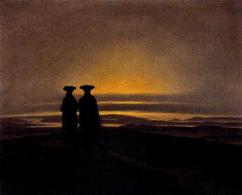 Caspar David Friedrich : Sunset